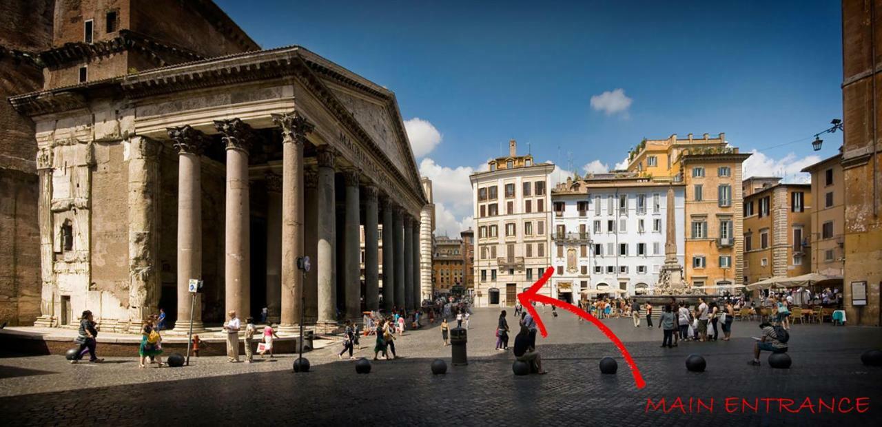 Domus Rotundae Pantheon Apartment Roma Ngoại thất bức ảnh